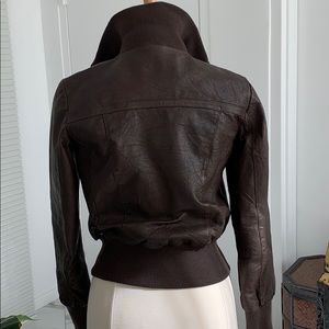 Levi ‘s leather jacket original production, China